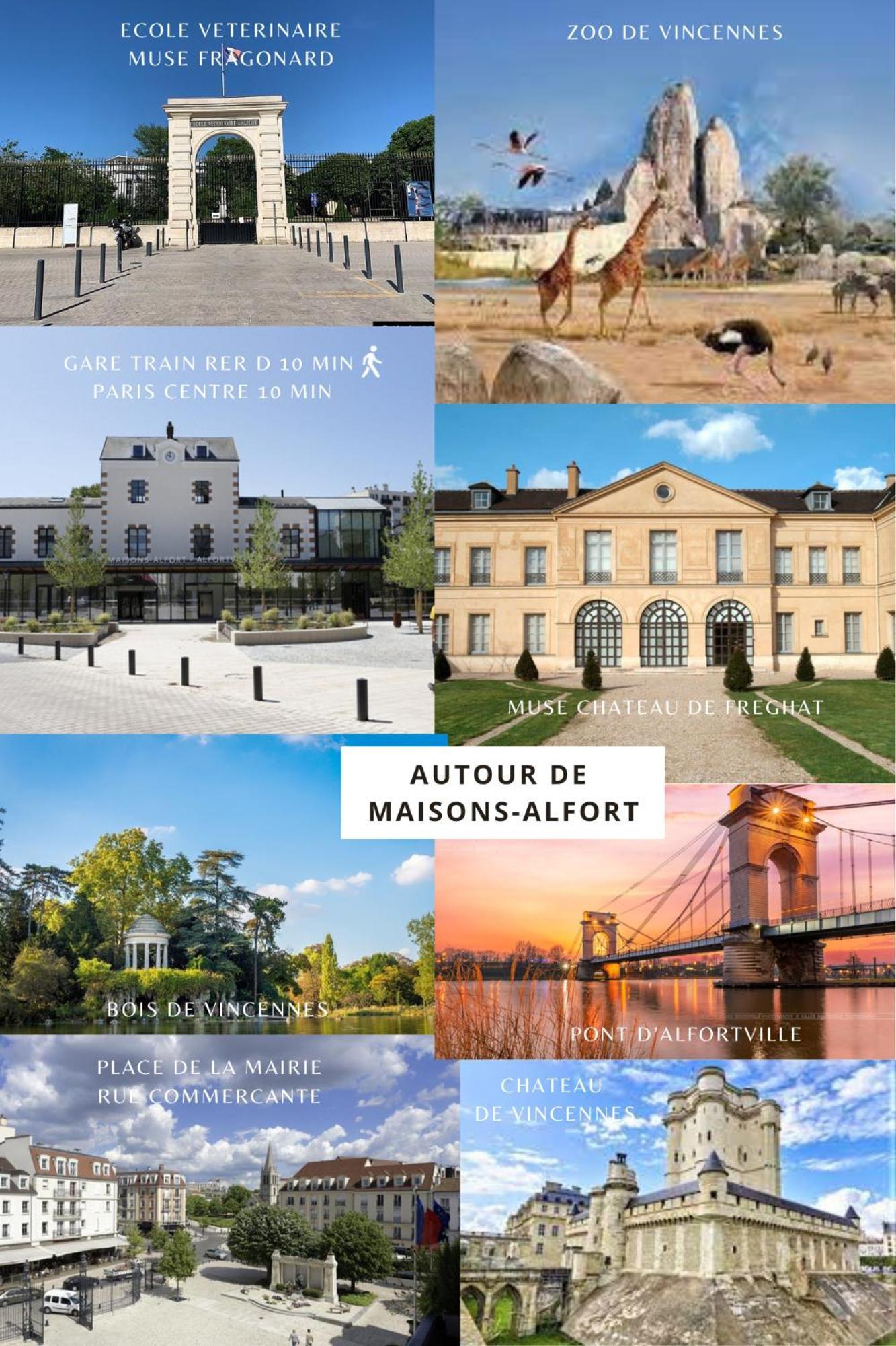 Chambre 1, Calme, 1 Station De Paris, Bureau Maisons-Alfort Bagian luar foto